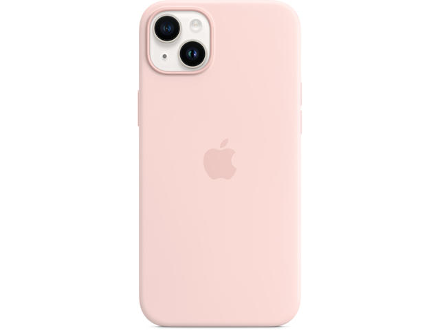 Калъфи Apple iPhone 14 Plus Silicone Case with MagSafe - Chalk Pink