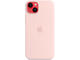 Калъфи Apple iPhone 14 Plus Silicone Case with MagSafe - Chalk Pink