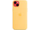 Калъфи Apple iPhone 14 Plus Silicone Case with MagSafe - Sunglow