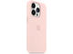 Калъфи Apple iPhone 14 Pro Silicone Case with MagSafe - Chalk Pink