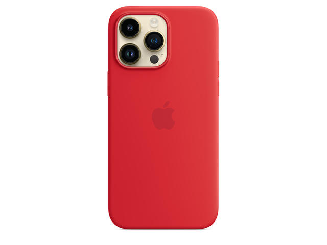 Калъфи Apple iPhone 14 Pro Max Silicone Case with MagSafe - (PRODUCT)RED