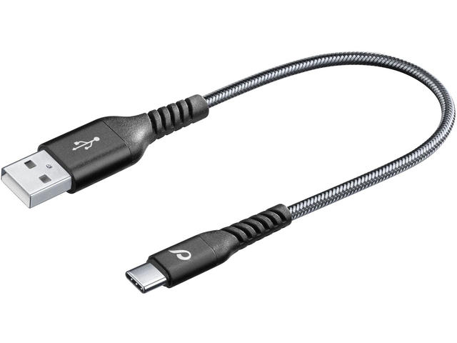 Кабели и Адаптери Cellular line Tetra force Type-C 15 см