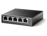 Мрежово оборудване TP-Link TL-SF1005LP с 4 PoE порта