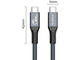 Кабели и Адаптери Orico кабел Cable Thunderbolt 4 / USB4 - Type-C to Type-C 40Gbps PD100W 2.0m Grey