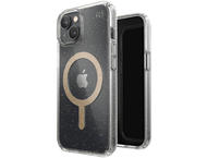 Калъфи Speck iPhone 14, Presidio Perfect-Clear MagSafe, Clear/GoldGlitter