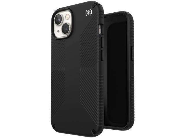 Калъфи Speck iPhone 14, iPhone 16е Presidio 2 Grip with MagSafe, Black/White