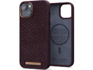 Калъфи Njord Salmon Leather Magsafe за iPhone 14, кафяв