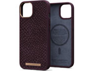 Калъфи Njord Salmon Leather Magsafe за iPhone 14, кафяв