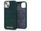 Калъфи Njord Salmon Leather Magsafe за iPhone 14, зелен