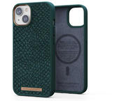 Калъфи Njord Salmon Leather Magsafe за iPhone 14, зелен