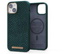 Калъфи Njord Salmon Leather Magsafe за iPhone 14, зелен