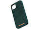 Калъфи Njord Salmon Leather Magsafe за iPhone 14 Plus, зелен