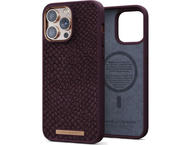 Калъфи Njord Salmon Leather Magsafe за iPhone 14 Pro Max, кафяв