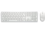 Клавиатури Dell Pro Wireless Keyboard and Mouse - KM5221W - US International (QWERTY) - White