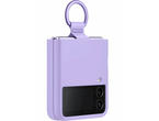 Калъфи Samsung Galaxy Z Flip4 силиконов калъф с пръстен, виолетов