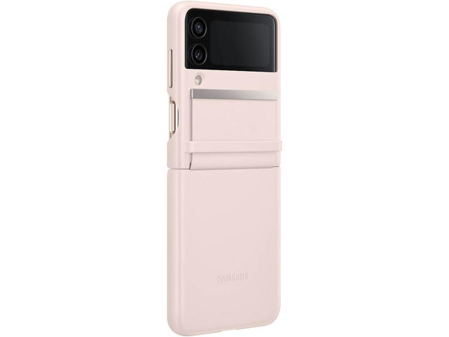 Калъфи Samsung Galaxy Z Flip4 Flap Leather Cover, Peach