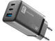 Зарядни устройства Cellularline 220V PD GaN USB, 2xUSB-C 65W