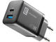 Зарядни устройства Cellularline 220V PD GaN USB, USB-C 45W