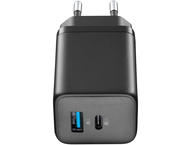 Зарядни устройства Cellularline 220V PD GaN USB, USB-C 45W