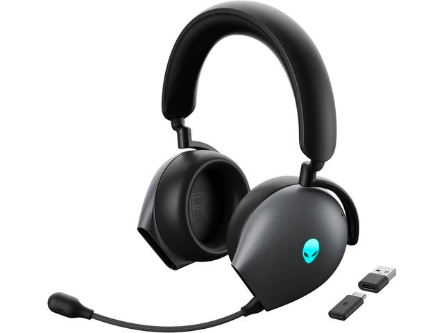 Слушалки Alienware Tri-Mode Wireless Gaming Headset AW920H (Dark Side of the Moon)