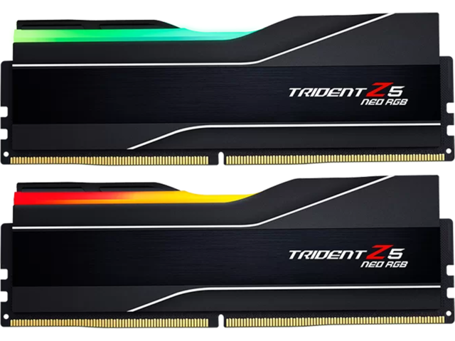 Оперативна памет 32GB (2x16GB) DDR5 6000MT/s G.SKILL Trident Z5 Neo RGB Black CL36