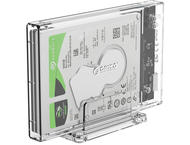 Джаджи Orico външна кутия за диск Storage - Case - 2.5 inch USB3.0 with Stand, UASP, transparent
