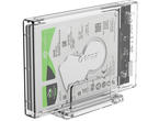 Джаджи Orico външна кутия за диск Storage - Case - 2.5 inch USB3.0 with Stand, UASP, transparent