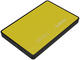 Джаджи Orico външна кутия за диск Storage - Case - 2.5 inch USB3.0 YELLOW