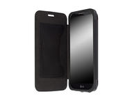 Калъфи Krusell Malmo Flip cover - кожен калъф, тип портфейл за LG G2 (черен)