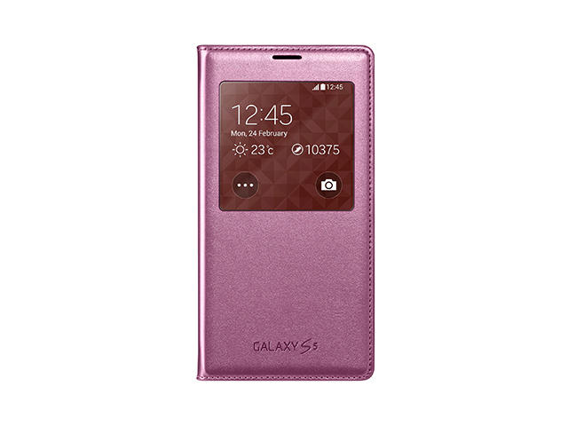 Калъфи Калъф Samsung GALAXY S5 S View Cover, Pink
