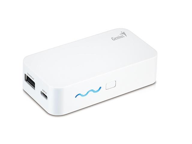 Външни батерии Genius ECO-U521 5200 mAh, бяла