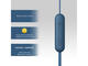 Слушалки Sony WI-C100, blue