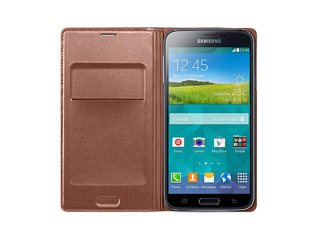Калъфи Калъф Samsung Flip Wallet за Galaxy S5 