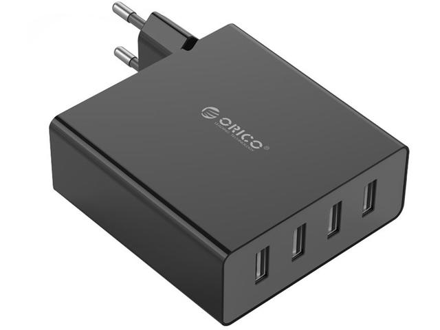 Зарядни устройства Orico DCW-4U-EU-BK-PRO
