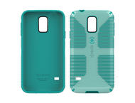 Калъфи Speck CandyShell Grip за Samsung Galaxy S5, синьо-зелен