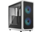 Кутии Fractal Design Focus 2 RGB White TG Clear Tint