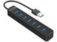USB Хъб Orico USB3.0 HUB 7 порта - Type C вход