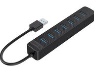 USB Хъб Orico USB3.0 HUB 7 порта - Type C вход
