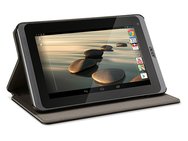 Калъфи за таблети Acer Iconia B1-72X портфолио, в черно