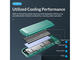 Джаджи Orico USB3.1 Gen2 Type-C 6Gbps M.2 SSD Enclosure, Green