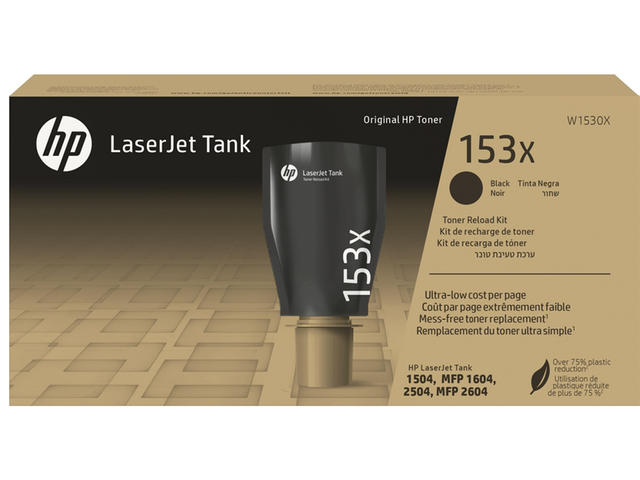 Консумативи HP 153X Black Original LaserJet Tank Toner Reload Kit
