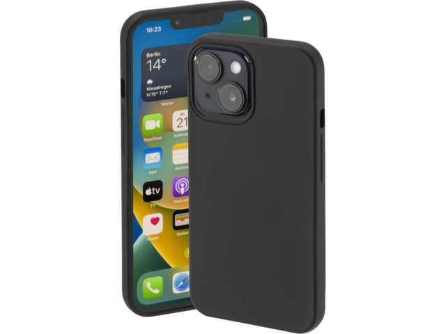 Калъфи  Hama "Finest Feel" Cover for Apple iPhone 14 Plus, black 