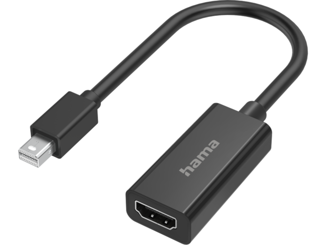 Кабели и Адаптери Hama Video Adapter, Mini DisplayPort Plug - HDMI™ Socket, Ultra-HD 4K