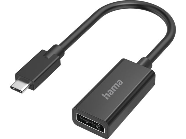 Кабели и Адаптери Hama Video Adapter, USB-C Plug - DisplayPort Socket, Ultra-HD 4K 