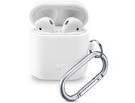 Джаджи Cellular line Bounce кейс за Apple Airpods, бял