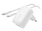 Зарядни устройства Belkin BOOST CHARGE 30W PD PPS Wall Charger + USB-C Cable with Lightning Connector - White