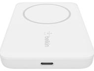 Външни батерии Belkin BOOST CHARGE (2500 mAH) Magnetic Wireless Power Bank - White