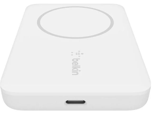 Външни батерии Belkin BOOST CHARGE (2500 mAH) Magnetic Wireless Power Bank - White