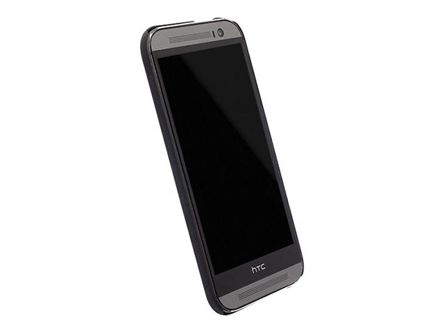 Калъфи Krusell Color Cover - поликарбонатов кейс за HTC ONE 2 M8 (черен)