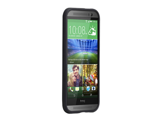 Калъфи CaseMate Tough Case - кейс с висока защита за HTC One 2 M8 (черен)